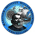 Logo van het Maritiem Instituut Willem Barentsz op Terschelling.