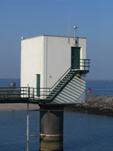 Het AGRS.NL-station in IJmuiden.