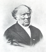 Prof.dr. F.J. Stamkart, eerste voorzitter van  Rijkscommissie voor Graadmeting en Waterpassing, 1879 - 1882.