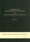 Het eerste orde zwaartekrachtnet van Nederland en het Nederlands zwaartekrachtdatum 1993 (NEDZWA93)